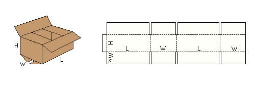 Regular slotted container (RSC)