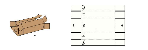 Five panel folder centre seal
